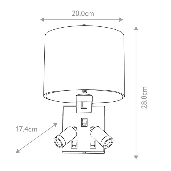 Аплик Belmont 1xE14 Brushed Nickel Elstead Lighting BELMONT-3W | Osvetlenieto.bg