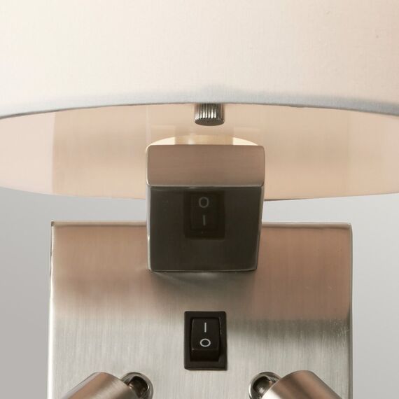 Аплик Belmont 1xE14 Brushed Nickel Elstead Lighting BELMONT-3W | Osvetlenieto.bg