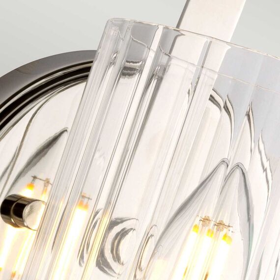 Аплик Cassie 1xE14 Polished Nickel Plated Elstead Lighting CASSIE1 | Osvetlenieto.bg