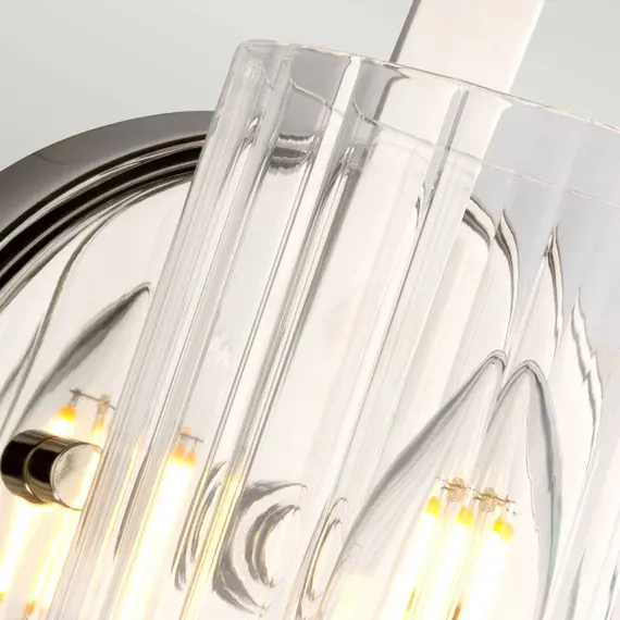 Аплик Cassie 1xE14 Polished Nickel Plated Elstead Lighting CASSIE1 | Osvetlenieto.bg