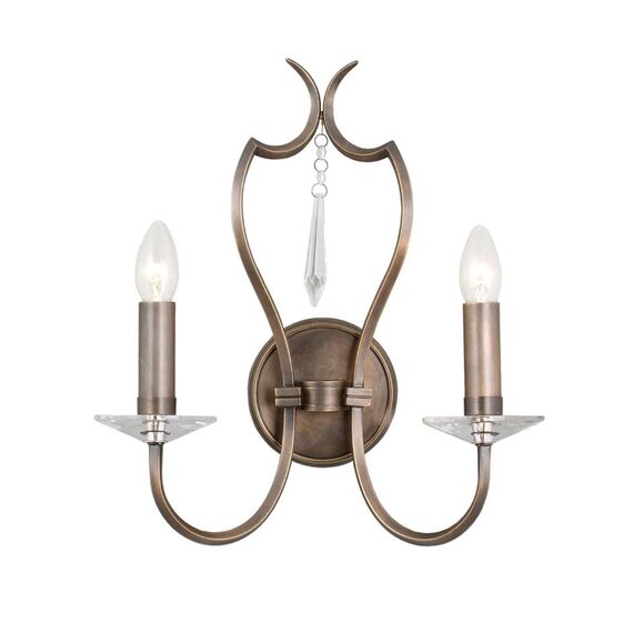 Аплик Pimlico 2xE14 Dark Bronze Elstead Lighting PM2-DB | Osvetlenieto.bg