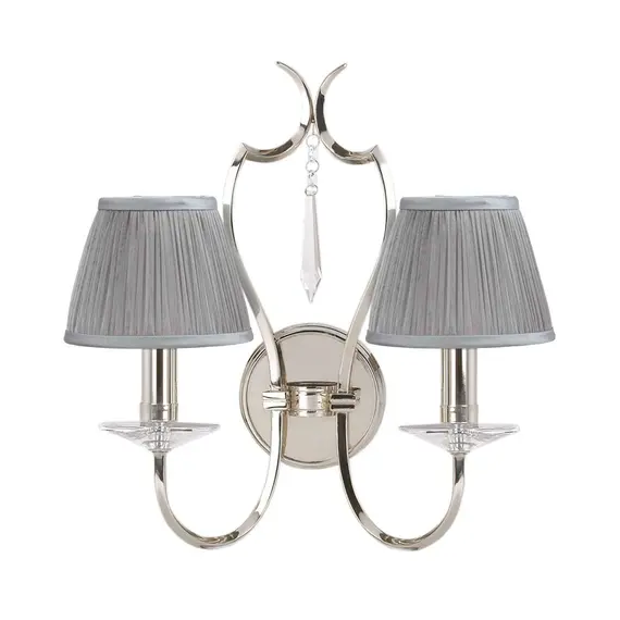 Аплик Pimlico 2xE14 Polished Nickel Elstead Lighting PM2-PN | Osvetlenieto.bg
