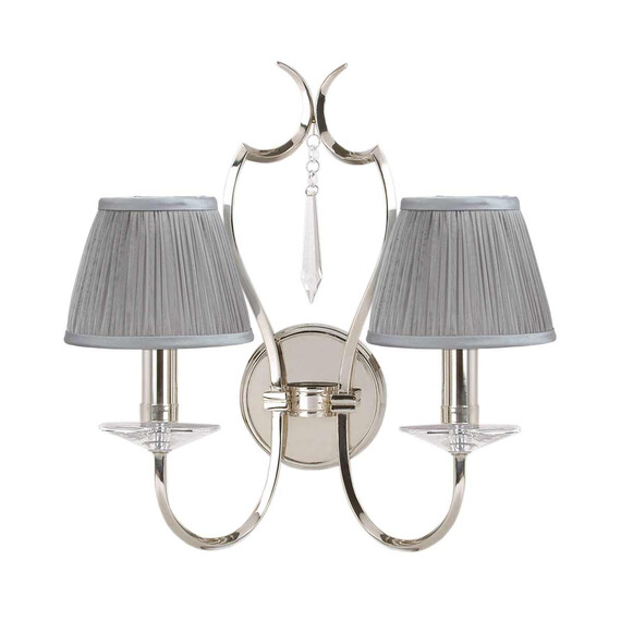 Аплик Pimlico 2xE14 Polished Nickel Elstead Lighting PM2-PN | Osvetlenieto.bg