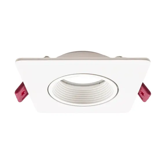 Бяла квадратна луна за вграждане SQUARE LD4SPTA01B 1xGU10 | Osvetlenieto.bg