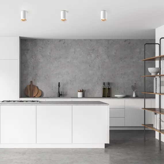 Бяла луна открит монтаж TUBA SL WHITE 92679-N 1xGU10 | Osvetlenieto.bg