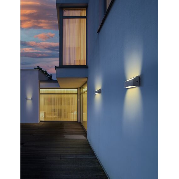 Фасаден аплик LAGOS1 антрацит 1xE27 IP54 | Osvetlenieto.bg