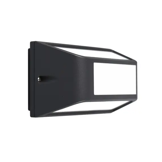 Черен фасаден аплик LAGOS2 1xE27 IP54 | Osvetlenieto.bg