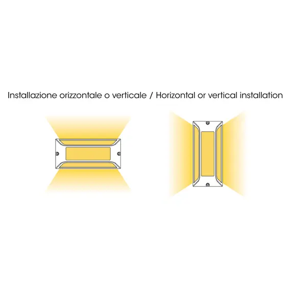 Черен фасаден аплик LAGOS2 1xE27 IP54 | Osvetlenieto.bg
