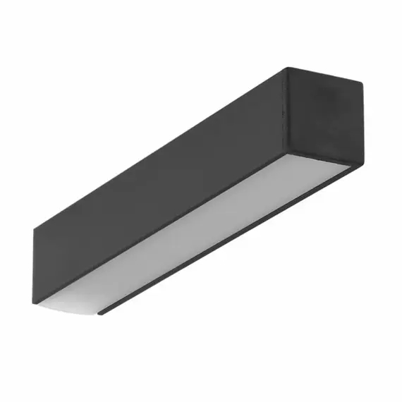 Черен LED профил  LEVEL12 C/U1 2000 открит монтаж | Osvetlenieto.bg