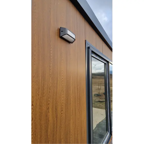 Фасаден аплик LAGOS2 антрацит 1xE27 IP54 | Osvetlenieto.bg