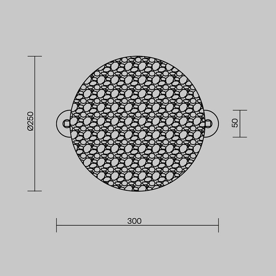 LED Аплик Mangata MOD387WL-L8CH3K Maytoni 7W 3000K | Osvetlenieto.bg