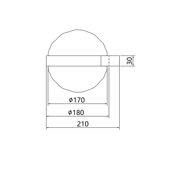 LED Аплик Misterio MOD379WL-L6B2.7K Maytoni 6W 2700K | Osvetlenieto.bg