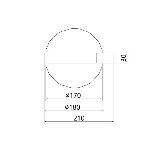 LED Аплик Misterio MOD379WL-L6B2.7K Maytoni 6W 2700K | Osvetlenieto.bg