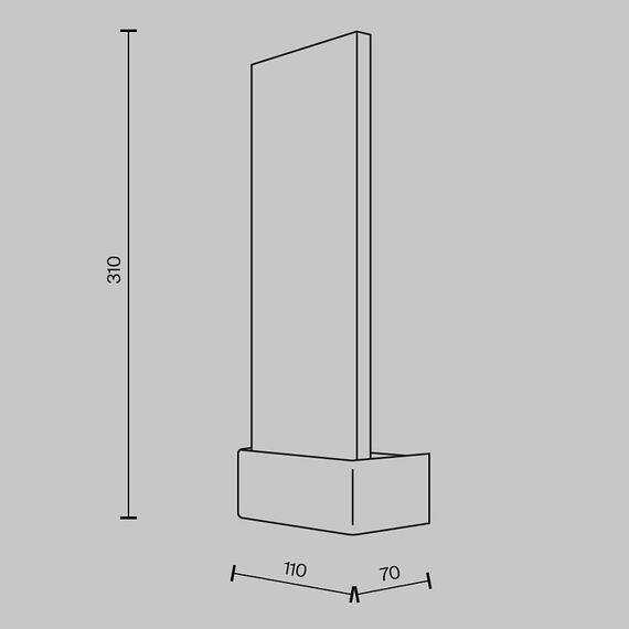 LED Аплик Ornate MOD318WL-L3CH3K Maytoni 2W 3000K | Osvetlenieto.bg