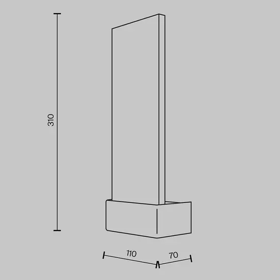 LED Аплик Ornate MOD318WL-L3CH3K Maytoni 2W 3000K | Osvetlenieto.bg