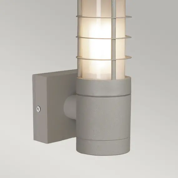 LED Фасаден аплик Beta 4-ring Matt Silver Garden Zone GZ-BETA1 | Osvetlenieto.bg