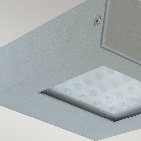 LED Фасаден аплик Beta Above Door Light Matt Silver Garden Zone GZ-BETA16 | Osvetlenieto.bg
