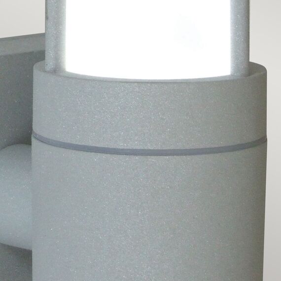 LED Фасаден аплик Beta Plain Silver Matt Silver Garden Zone GZ-BETA3 | Osvetlenieto.bg LED Фасаден аплик Beta Plain Silver Matt Silver Garden Zone GZ-BETA3 | Osvetlenieto.bg