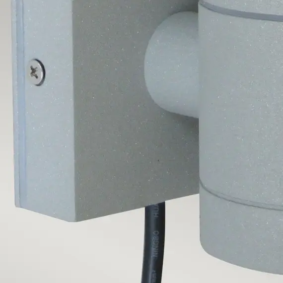 LED Фасаден аплик Beta Plain Silver Matt Silver Garden Zone GZ-BETA3 | Osvetlenieto.bg