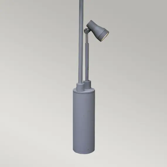LED Градинска лампа Beta Double Head Post Spotlight Matt Silver GZ-BETA10 | Osvetlenieto.bg