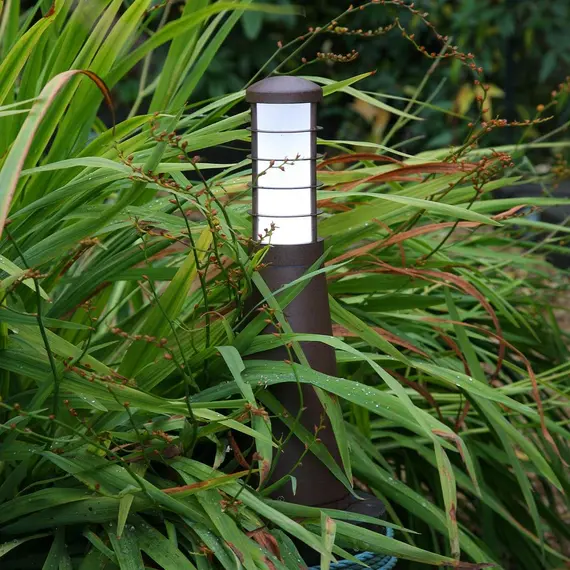 LED Градински стълб Beta Aluminium 4-Ring Iron Aged Iron Garden Zone GZ-BETA6 | Osvetlenieto.bg