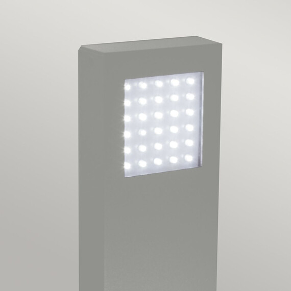 LED Градински стълб Beta Mini Light Double Sided Matt Silver GZ-BETA17 | Osvetlenieto.bg