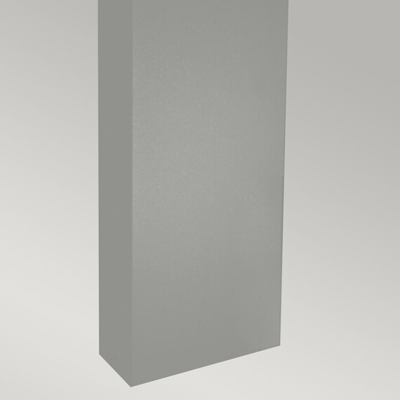 LED Градински стълб Beta Mini Light Double Sided Matt Silver GZ-BETA17 | Osvetlenieto.bg