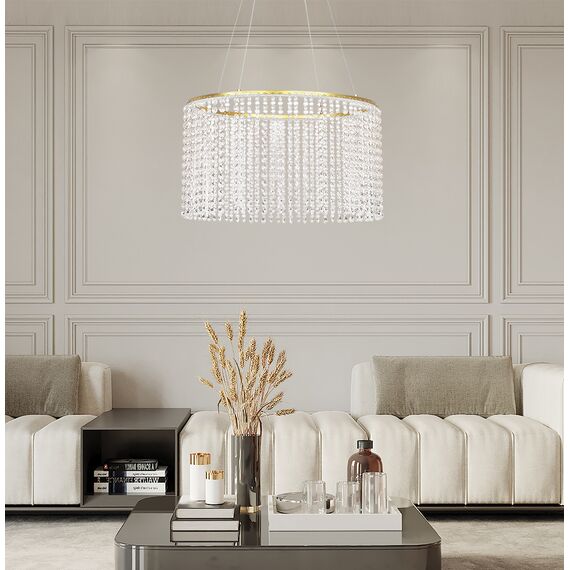 LED Кристален полилей SOL 4306200 Viokef 28W 3000K | Osvetlenieto.bg