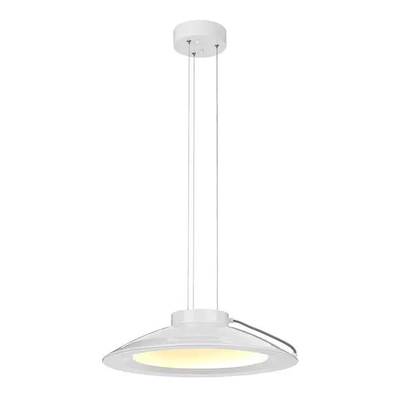 LED Пендел Europa Large LED White Painted Elstead Lighting EUROPA-P-C | Osvetlenieto.bg