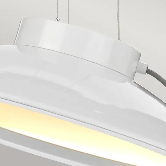 LED Пендел Europa Large LED White Painted Elstead Lighting EUROPA-P-C | Osvetlenieto.bg