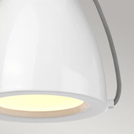LED Пендел Europa Small LED White Painted Elstead Lighting EUROPA-P-A | Osvetlenieto.bg