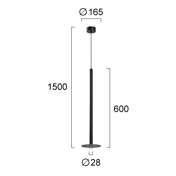 LED Полилей CHARISMA 4290800 Viokef 6W 3000K | Osvetlenieto.bg
