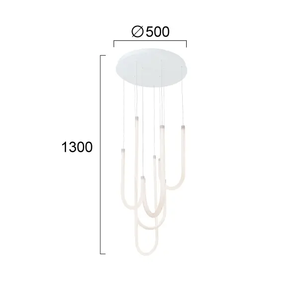 LED Полилей YVONNE 4319300 Viokef 60W 3000K | Osvetlenieto.bg