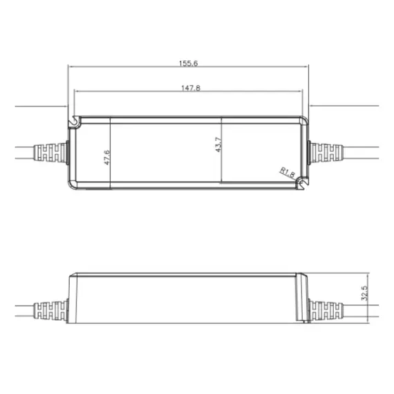 LED Захранване GLP 150W 48V/3.12A GPVP-150-48-VSP IP67 | Osvetlenieto.bg