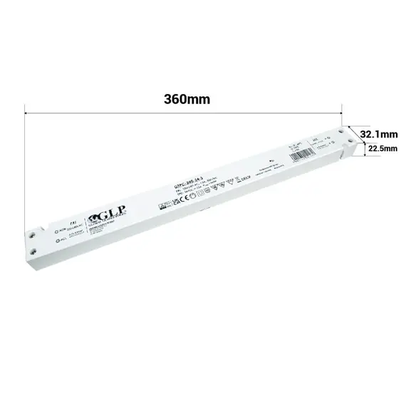LED захранване SLIM 240W 24V GLP GTPC-240-24-S | Osvetlenieto.bg