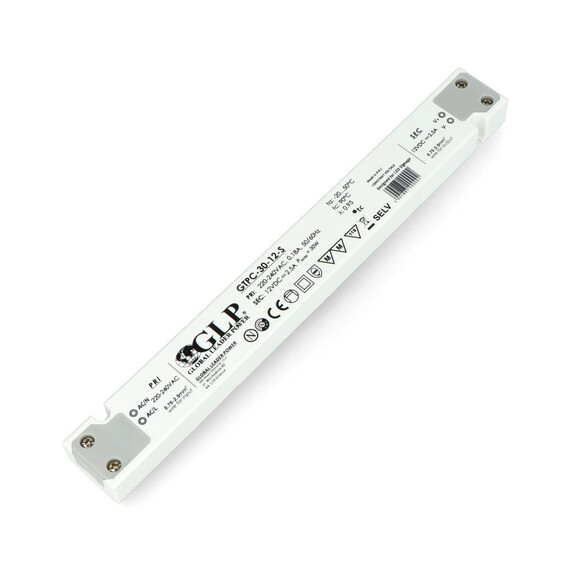 LED захранване SLIM 30W 12V GLP GTPC-30-12-S | Osvetlenieto.bg