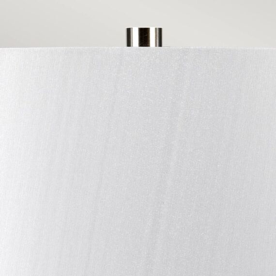 Настолна лампа Caesar 1xE27 Silver Elstead Lighting CAESAR-TL-SIL | Osvetlenieto.bg