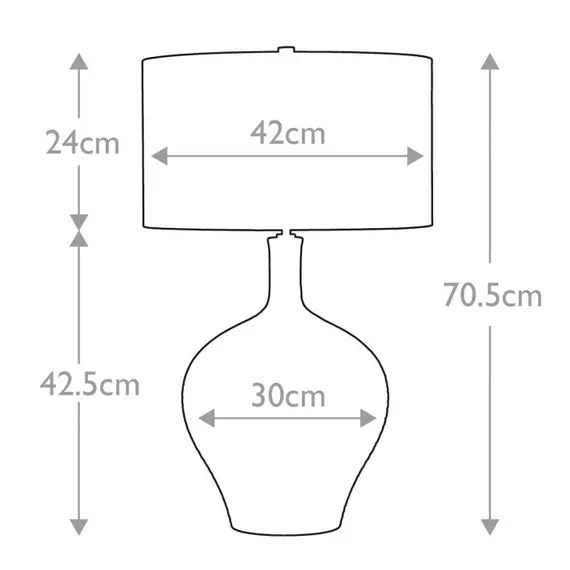 Настолна лампа Eden Park 1xE27 Green Turquoise and Gold Elstead Lighting EDEN-PARK-TL | Osvetlenieto.bg
