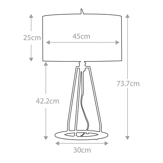 Настолна лампа Ferrara 1xE27 White Polished Gold Elstead Lighting FERRARA-TL-WPG | Osvetlenieto.bg