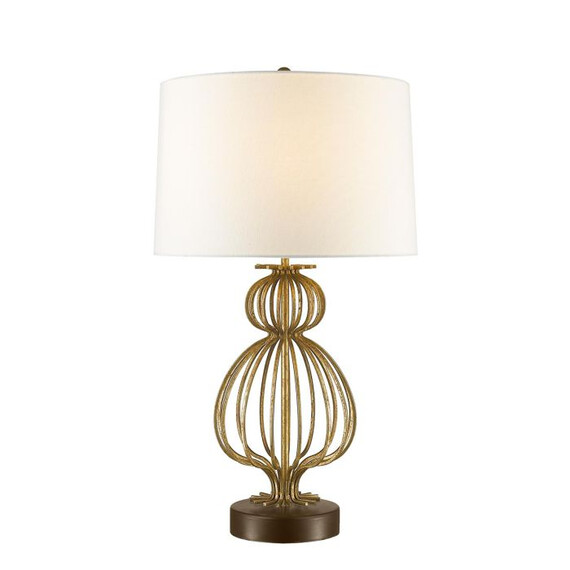 Настолна лампа Lafitte 1xE27 Distressed Gold Gilded Nola GN-LAFITTE-TL-GD | Osvetlenieto.bg