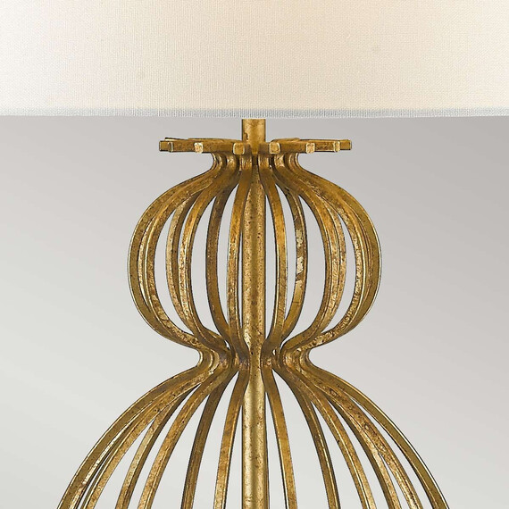 Настолна лампа Lafitte 1xE27 Distressed Gold Gilded Nola GN-LAFITTE-TL-GD | Osvetlenieto.bg