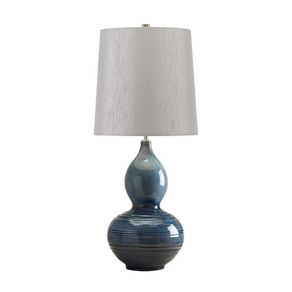 Настолна лампа Lapis Gourd 1xE27 Blue Elstead Lighting LAPIS-GOURD-TL | Osvetlenieto.bg