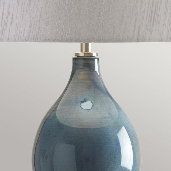 Настолна лампа Lapis Gourd 1xE27 Blue Elstead Lighting LAPIS-GOURD-TL | Osvetlenieto.bg Настолна лампа Lapis Gourd 1xE27 Blue Elstead Lighting LAPIS-GOURD-TL | Osvetlenieto.bg