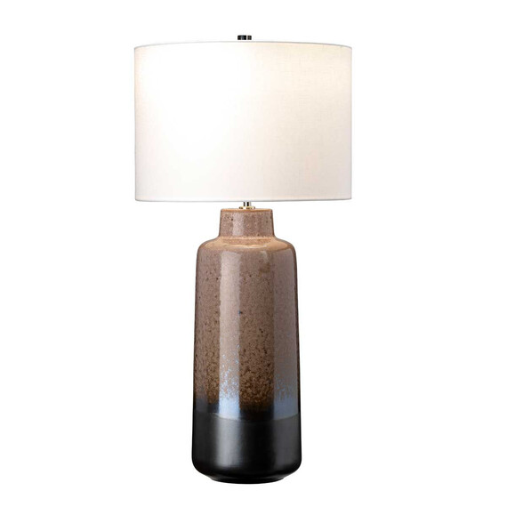 Настолна лампа Maryland 1xE27 Light Brown & Matt Graphite Elstead Lighting MARYLAND-TL | Osvetlenieto.bg
