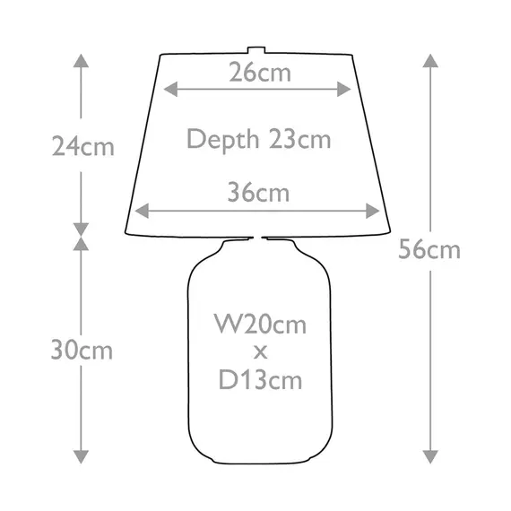 Настолна лампа Muse 1xE27 Turquoise Elstead Lighting MUSE-TL-TURQSE | Osvetlenieto.bg