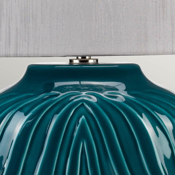 Настолна лампа Muse 1xE27 Turquoise Elstead Lighting MUSE-TL-TURQSE | Osvetlenieto.bg