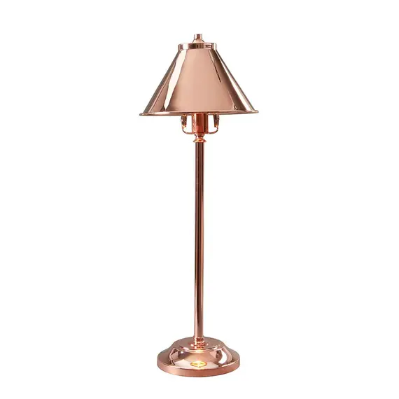 Настолна лампа Provence 1xE14 Stick Lamp Polished Copper Elstead Lighting PV-SL-CPR | Osvetlenieto.bg