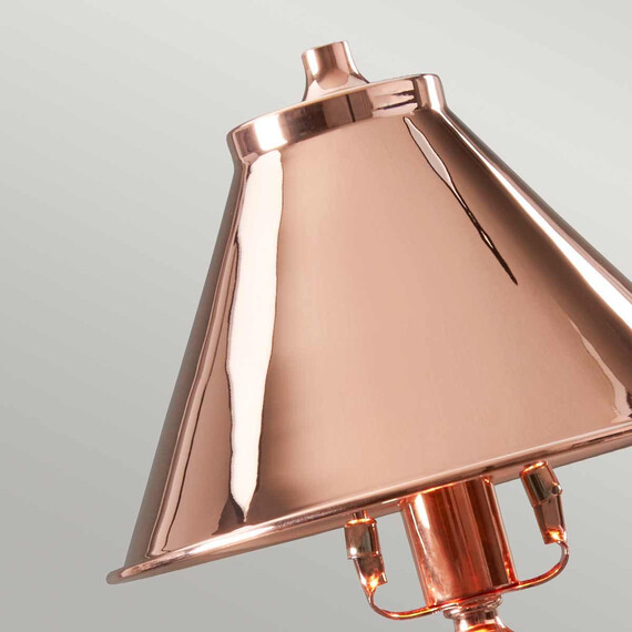 Настолна лампа Provence 1xE14 Stick Lamp Polished Copper Elstead Lighting PV-SL-CPR | Osvetlenieto.bg