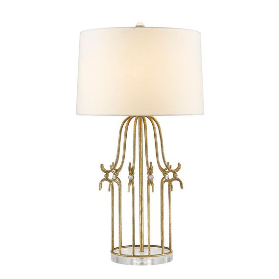 Настолна лампа Stella 1xE27 Distressed Gold Gilded Nola GN-STELLA-TL-GD | Osvetlenieto.bg