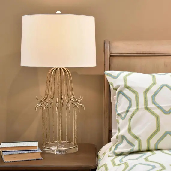 Настолна лампа Stella 1xE27 Distressed Gold Gilded Nola GN-STELLA-TL-GD | Osvetlenieto.bg